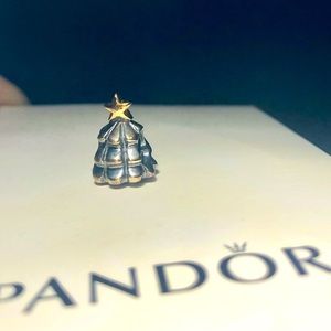 Rare Pandora Christmas Tree Charm
